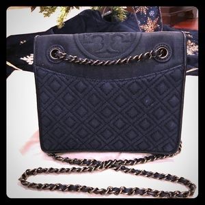 Tory Burch Denim Crossbody Bag